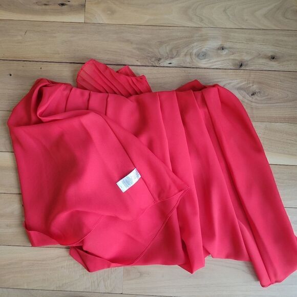 French Connection Red Mini Flare Strapless Dress size 2 XS - Picture 15 of 15